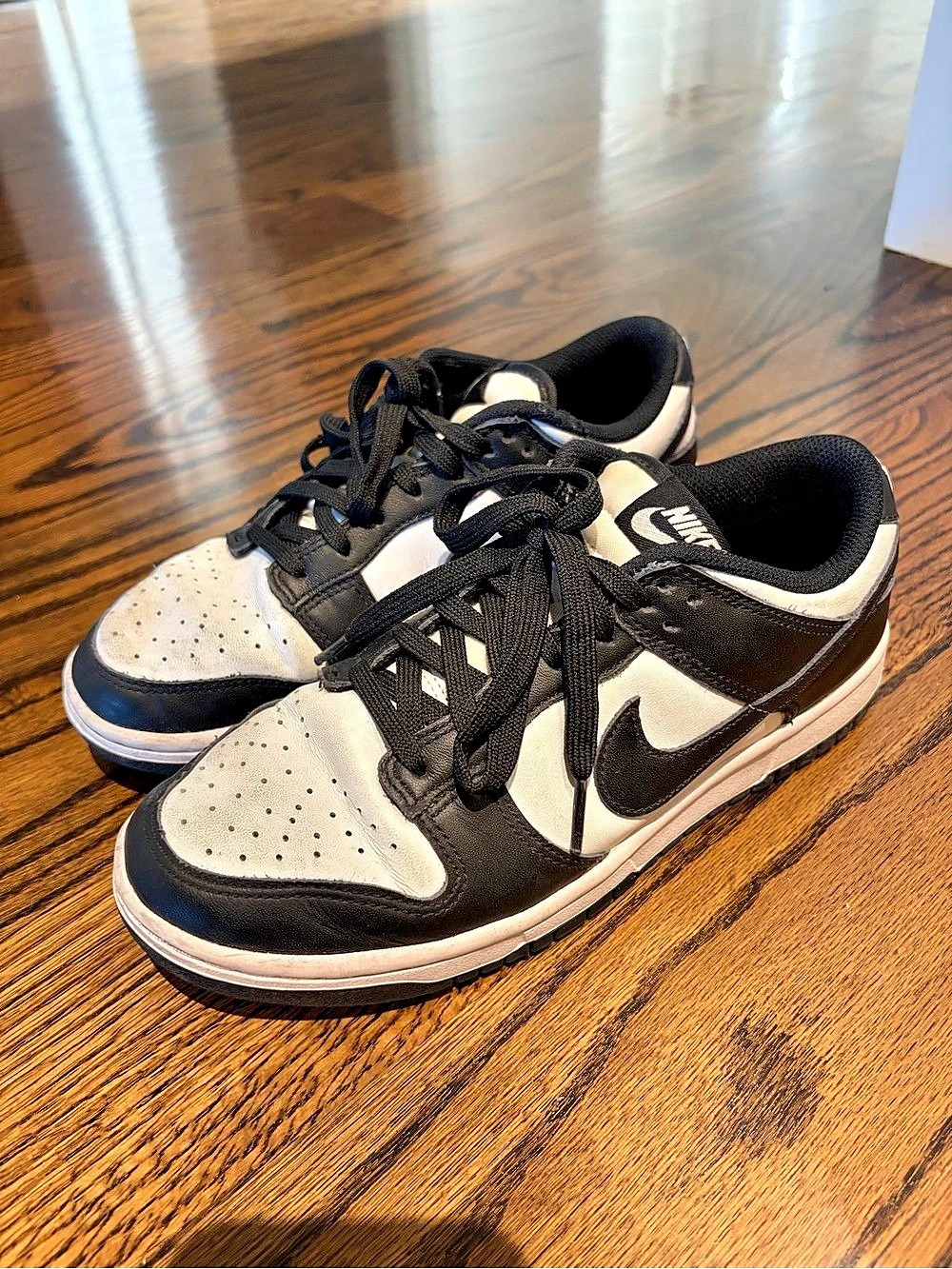 Nike Dunk Low Retro Panda Black & White Sneakers